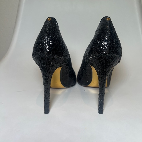 Ted Baker Black sparkly Stillettos size 40 beautiful condition inside and out - Picture 5 of 16